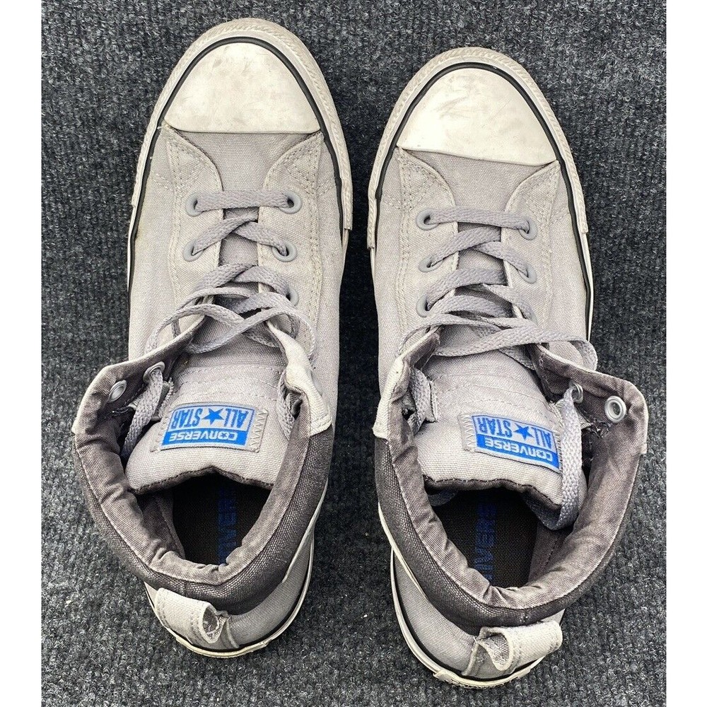 Converse All Star Men's Size 9 Grey Street Canvas Mid Top Sneaker 155742F - Picture 7 of 13